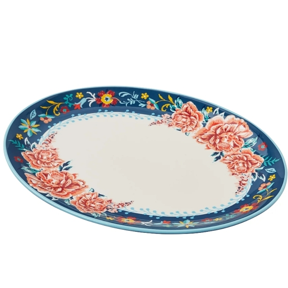❤️ New Pioneer Woman Keepsake Floral Serve Platter - Picture 8 of 8